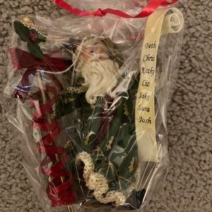 Three Home Interior Christmas figurine decor